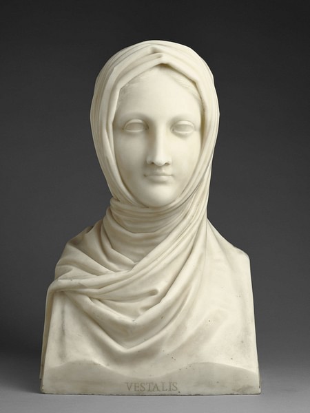 Vestal Virgin by Canova (by Getty Museum, CC BY-NC-SA)
