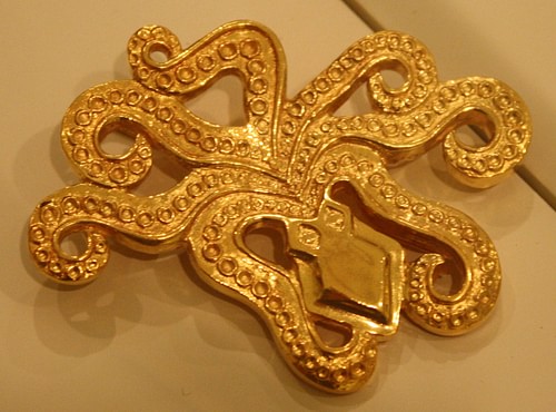 Mycenaean Octopus Brooch