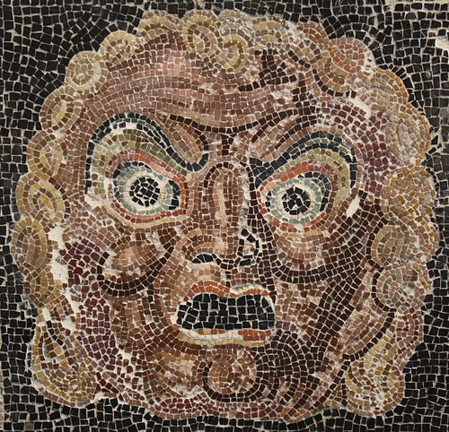 Theatre Mask Mosaic