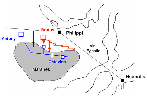 2nd Battle of Philippi 42 BCE