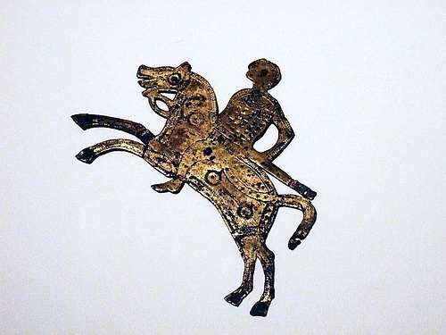 Lombard Horseman Shield Mount (by James Steakley, CC BY-SA)