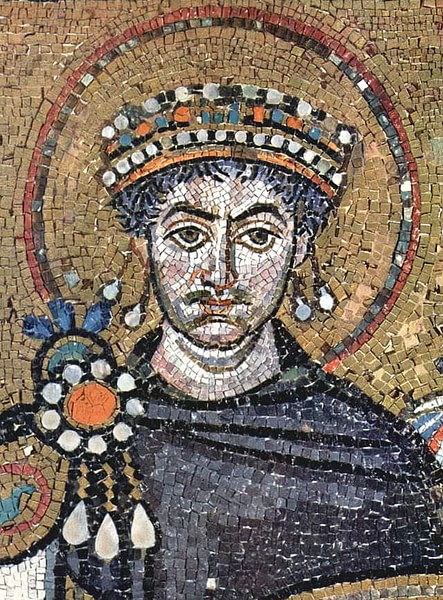 Justinian I (by Sponsored by a Greek banker, Julius Argentarius, CC BY-NC-SA)