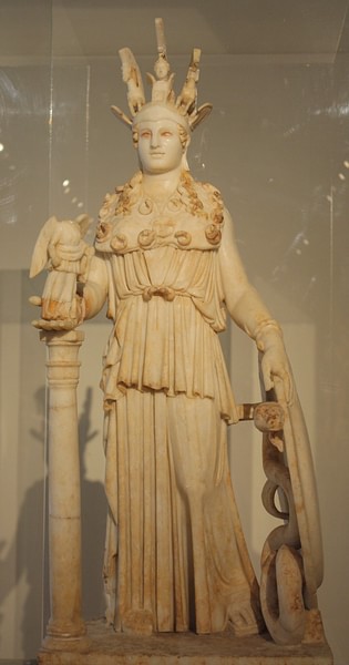 The Varvakeion Athena (by Mark Cartwright, CC BY-NC-SA)