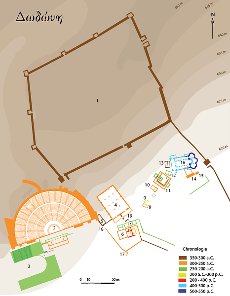 Plan of Ancient Dodona