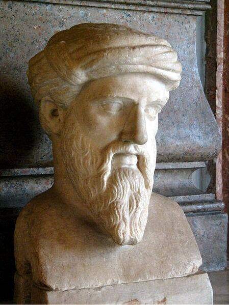 Bust of Pythagoras (by Skies, CC BY-SA)