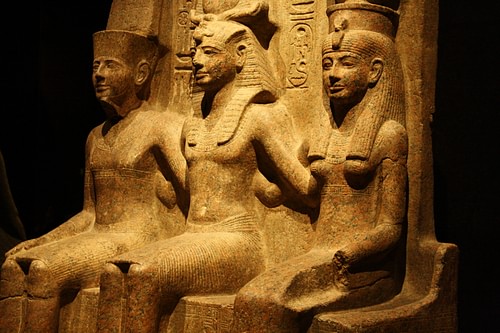 Amun, Ramesses II, & Mut (by Mark Cartwright, CC BY-NC-SA)