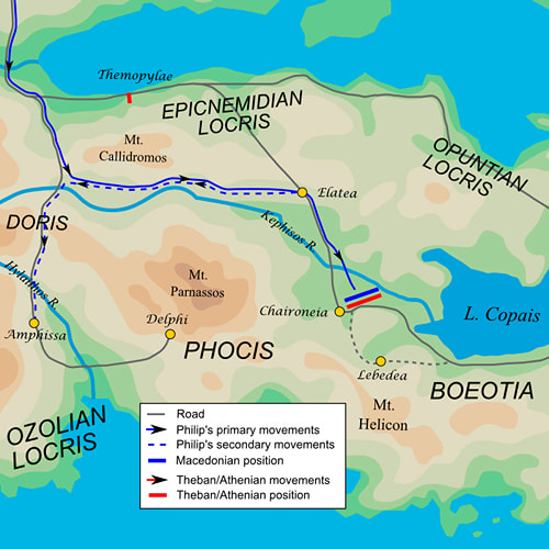 Battle Of Chaeronea World History Encyclopedia Battle Of Chaeronea World History Encyclopedia