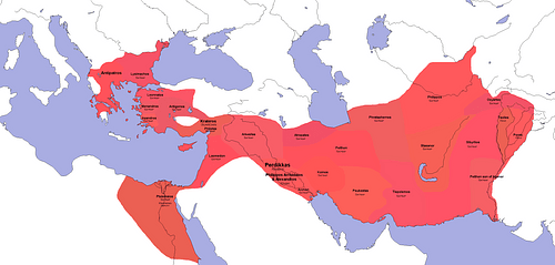 Satrapies in the Macedonian Empire