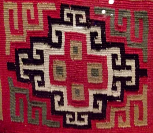 Inca Geometric Textile Motif