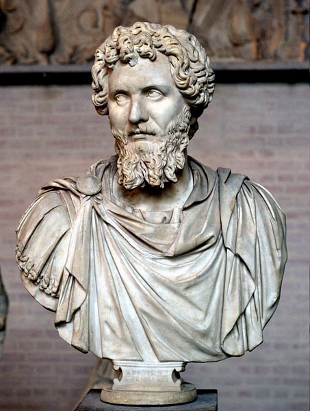 Septimius Severus, Glyptothek Munich (by Bibi Saint-Pol, Public Domain)