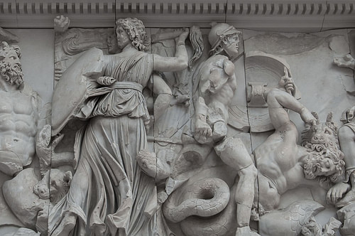 Hecate Fighting the Giant, Pergamon Altar