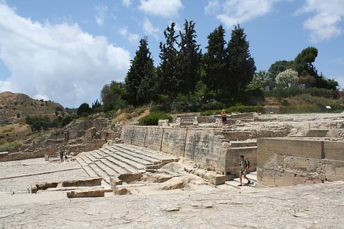 Early Theatre, Phaistos, Crete