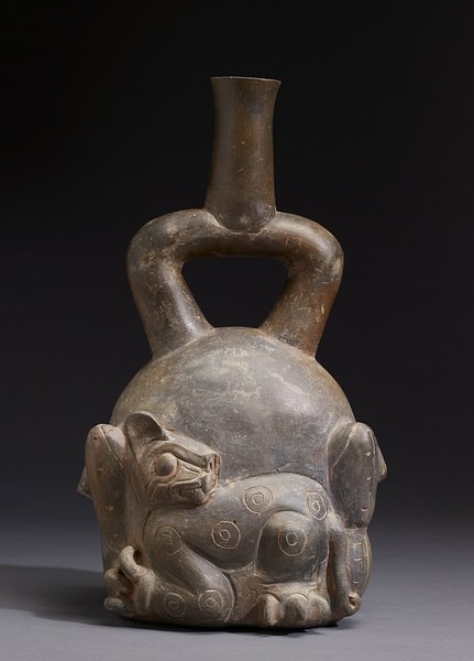 Chavin Stirrup-spouted Jar (by Walters Art Museum, CC BY-SA)