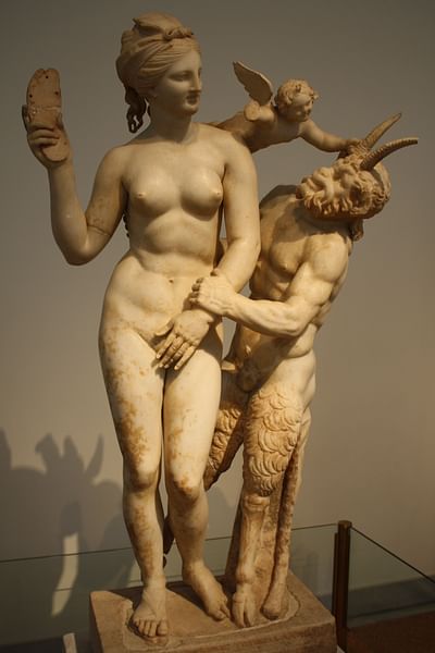 Afrodit, Eros ve Pan