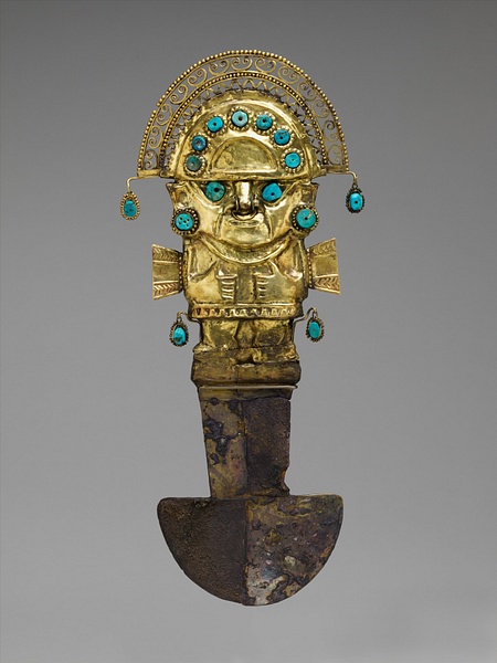 Lambayeque Ceremonial Knife (by Metropolitan Museum of Art, Copyright)