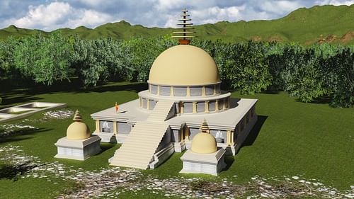 Digital Reconstruction of Badalpur Monastery, Taxila (by Muhammad Bin Naveed, CC BY-NC-SA)
