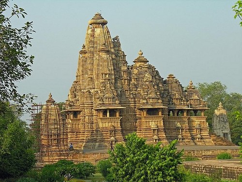 Erotic Human Sculptures at Vishvanatha Temple Western temples of Khajuraho Madhya Pradesh India Poster by Rudra Narayan Mitra - Fine Art America