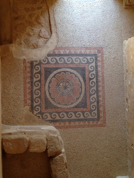 Carpet Mosaic at Masada