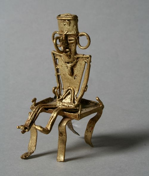 Muisca Gold Figure (by Metropolitan Museum of Art, Copyright)