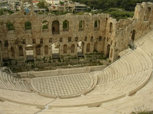 Odeon Of  Herodes Atticus, Athens