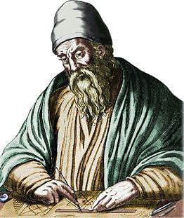Euclid of Alexandria (by Unknown Artist, Public Domain)