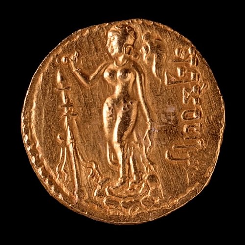 Gold Coin of Samudragupta (by Ashley Van Haeften, CC BY)