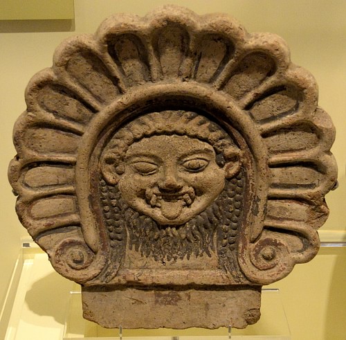 Roof Ornament with Medusa's Head