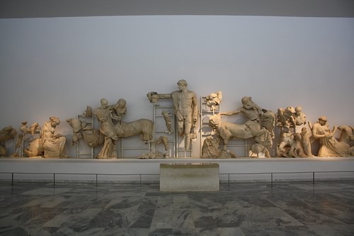 West Pediment, Temple of Zeus, Olympia