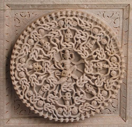 Karma, Ceiling Sculpture, Ranakpur (by Shakti, CC BY-SA)