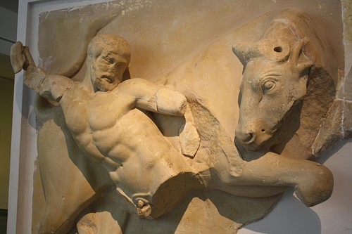 Hercules & The Cretan Bull (by Mark Cartwright, CC BY-NC-SA)