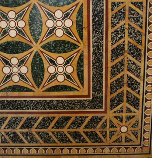 Opus Sectile Floor Panel