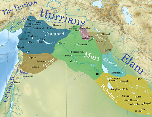Ancient Syro-Mesopotamia ca. 1764 BCE