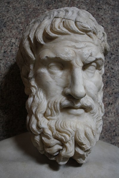 Epicurus Bust, Vatican Museums