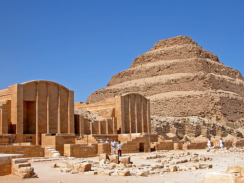 Firavun 7 Mitolojiler.com Step Pyramid Complex at Saqqara