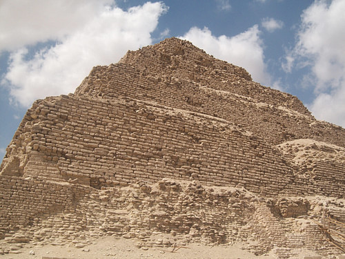 Detail, Step Pyramid of Djoser