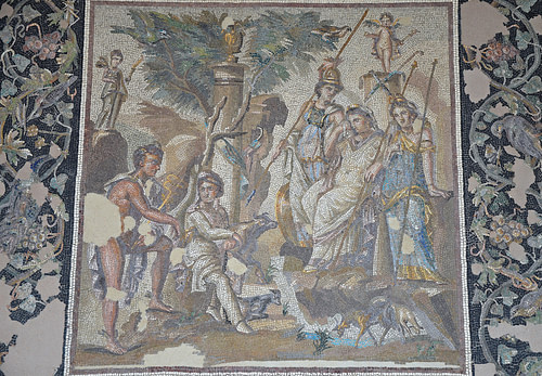 The Judgement of Paris Mosaic