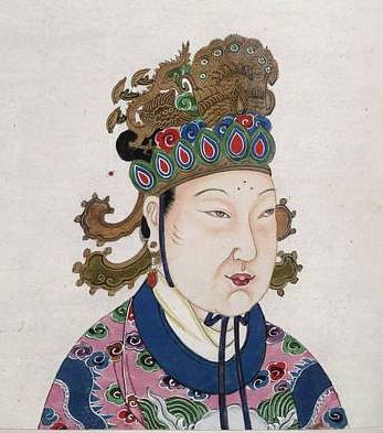 Empress Wu Zetian (by Unknown, Public Domain)