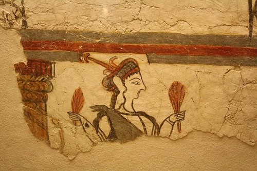 Mycenaean Fresco (by Mark Cartwright, CC BY-NC-SA)