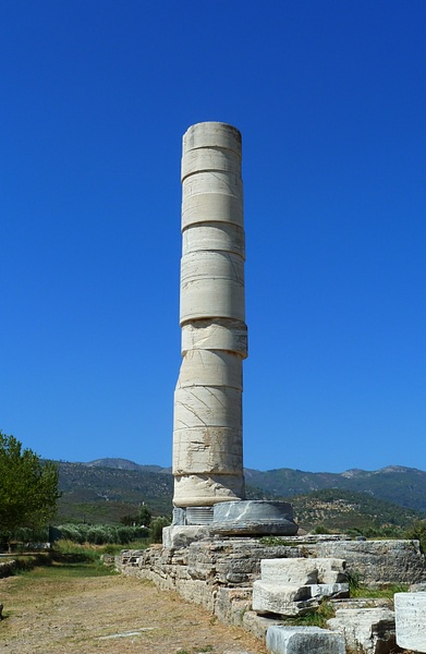 Column of the Heraion, Samos (by Kramer96, CC BY)