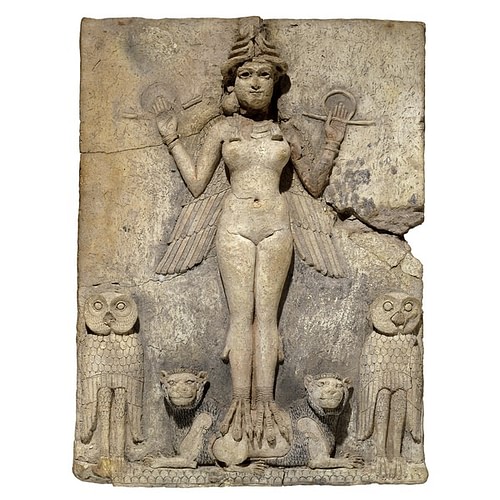 Queen of the Night, Old Babylon (by Trustees of the British Museum, Copyright)