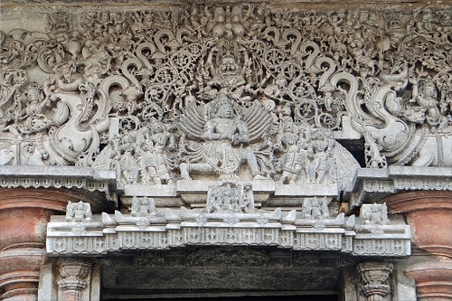 Garuda in Chennakesava Temple, Belur