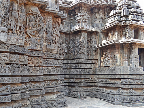 Hoysaleswara Temple in Halebidu