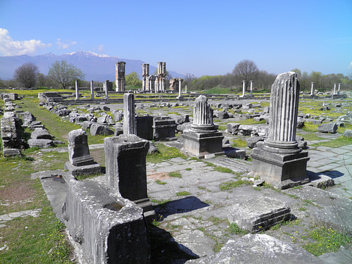 Roman Forum, Philippi (by Carole Raddato, CC BY-SA)