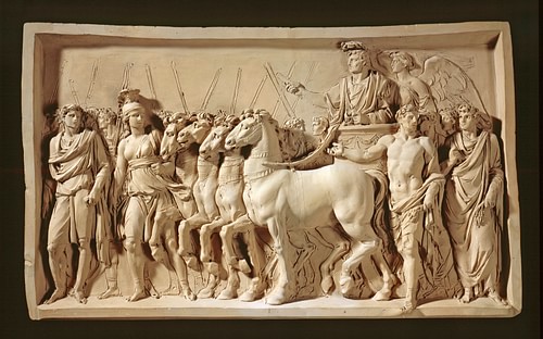 Triumph of Titus (by Jean-Guillaume Moitte (Artist), CC BY)