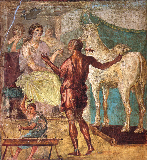 Daidalos Efsanesi ve Mitolojisi 8 Mitolojiler.com Daedalus & Pasiphae
