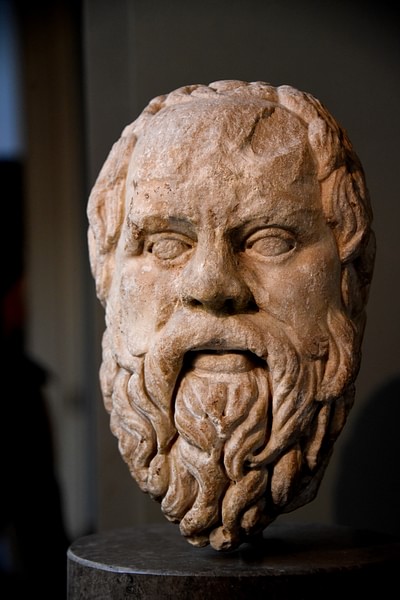 Socrates Bust, British Museum