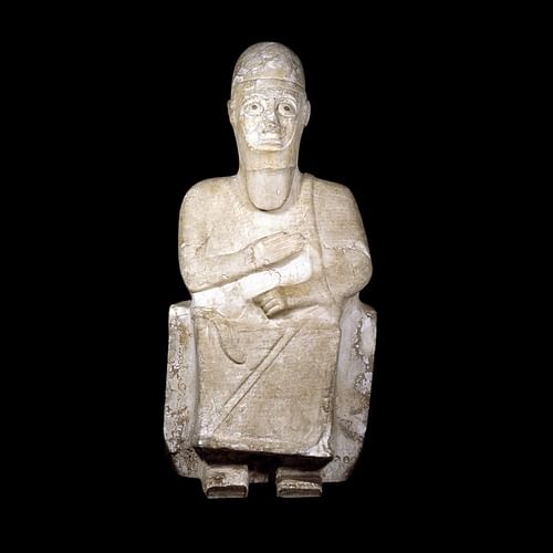 Statue of Idrimi (by Trustees of the British Museum, Copyright)
