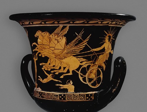 Helios Red-Figure Vase (by The British Museum, Copyright)
