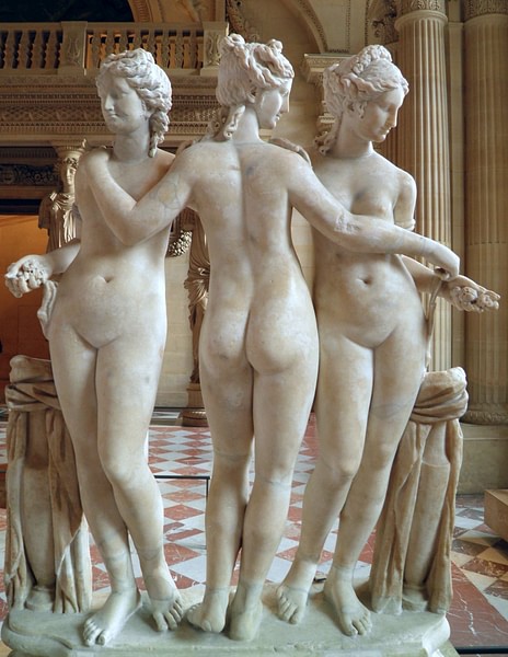 The Three Graces, Louvre