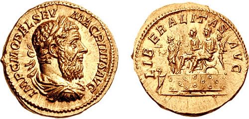 Aureus of Macrinus